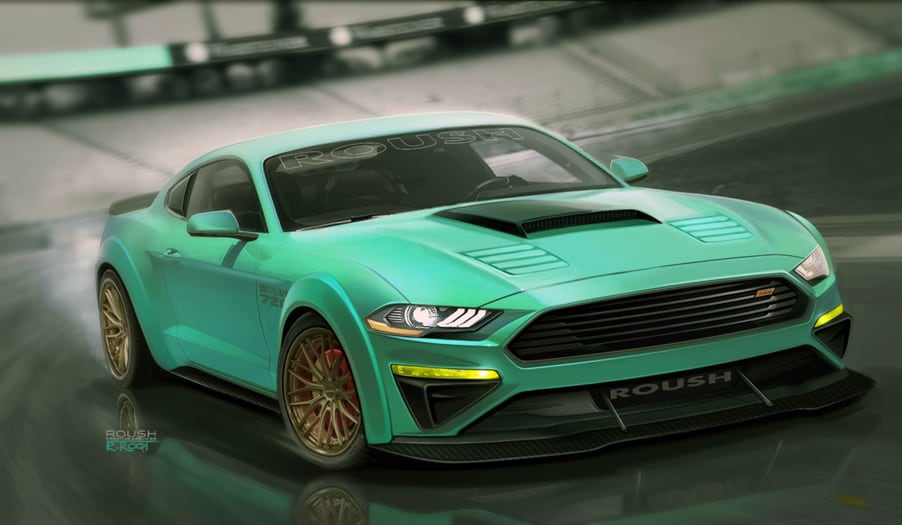 2018 729 Wide-Body Mustang “TriAthlete” created by Roush ...